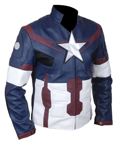 Avengers Age of Ultron Captain America Jacket